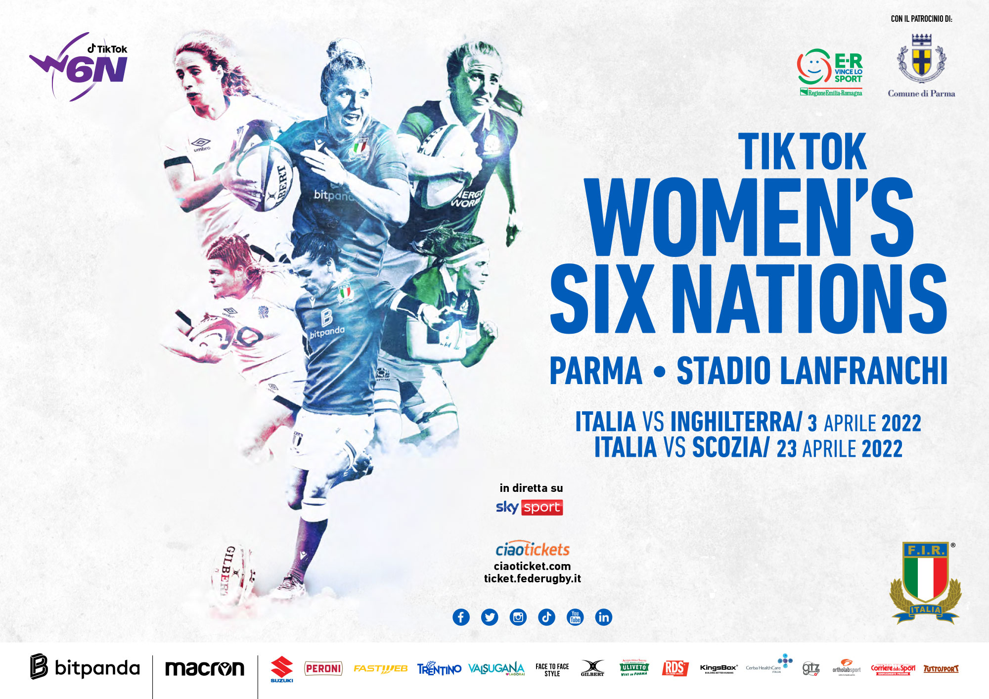 Campagna di comunicazione del 6 Nazioni femminile