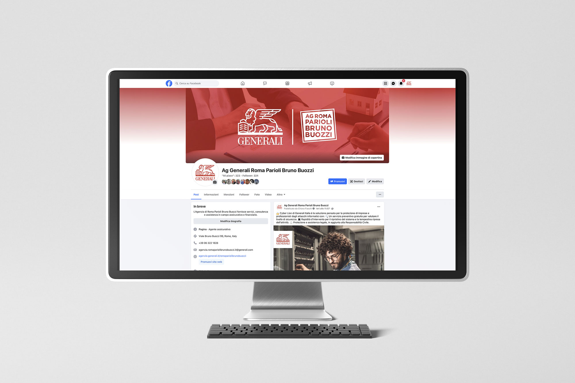 Gestione social media generali